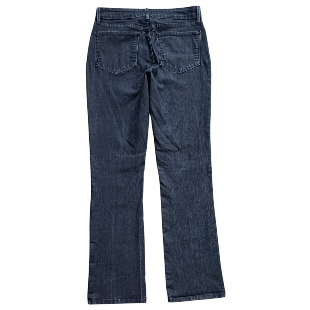 NYDJ Jeans Womens 8 Black Billie Mini Bootcut High Rise Stretch Denim - Picture 5 of 12